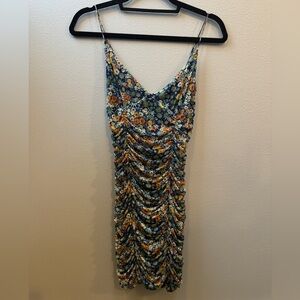 Urban Outfitters Floral Bodycon Mini Dress